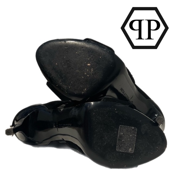 Philipp Plein ‘High Heel Zebra’ Crystal Strap Sandals • Rare 2016 Collection - Picture 12 of 12